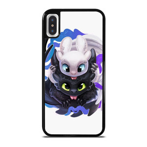 TOOTHLESS AND LIGHTFURY HOW TO TRAIN YOUR DRAGON iPhone X / XS Case Cover