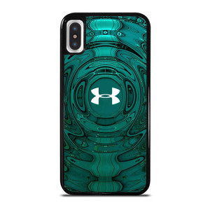 UNDER ARMOUR LOGO LIQUID GREEN iPhone X / XS Case Cover UNDER ARMOUR LOGO LIQUID GREEN iPhone X / XS Case Cover