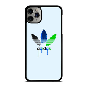 ADIDAS LOGO GREEN BLUE ICON iPhone 11 Pro Max Case Cover
