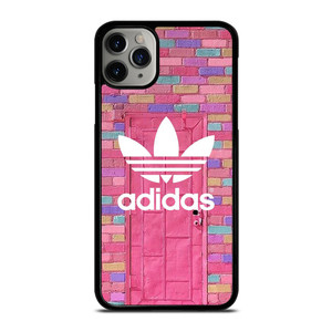 ADIDAS LOGO PINK WALL iPhone 11 Pro Max Case Cover