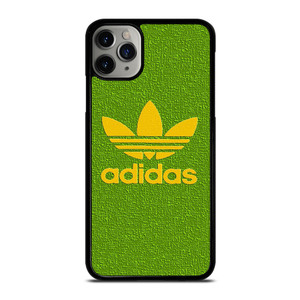 ADIDAS LOGO YELLOW GREEN iPhone 11 Pro Max Case Cover