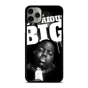 BIGGIE SMALL THE NOTORIOUS BIG RAPPER iPhone 11 Pro Max Case Cover