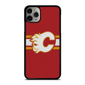CALGARY FLAMES HOCKEY TEAM LOGO iPhone 11 Pro Max Case Cover