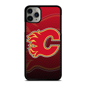 CALGARY FLAMES LOGO HOCKEY TEAM ICON iPhone 11 Pro Max Case Cover