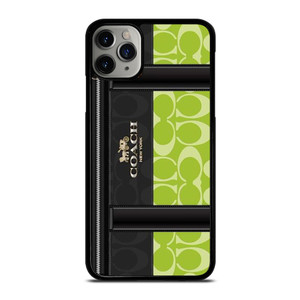 COACH NEW YORK LOGO GREEN BAG iPhone 11 Pro Max Case Cover COACH NEW YORK LOGO GREEN BAG iPhone 11 Pro Max Case Cover