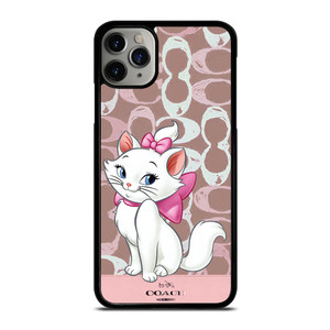 COACH NEW YORK LOGO MARIE ARISTOCAT DISNEY iPhone 11 Pro Max Case Cover