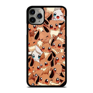 EEVEE POKEMON POCKET MONSTERS COLLAGE iPhone 11 Pro Max Case Cover