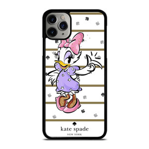 KATE SPADE NEW YORK LOGO DAISY DUCK DISNEY iPhone 11 Pro Max Case Cover