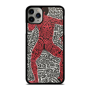 KEITH HARING ART INTO 84 iPhone 11 Pro Max Case Cover