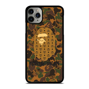 MCM MICHAEL CROMER MUNICH BATHING APE CAMO iPhone 11 Pro Max Case Cover