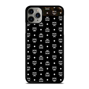 MCM MICHAEL CROMER MUNICH BLACK LOGO iPhone 11 Pro Max Case Cover