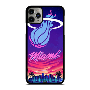 MIAMI HEAT BASKETBALL TEAM LOGO iPhone 11 Pro Max Case Cover