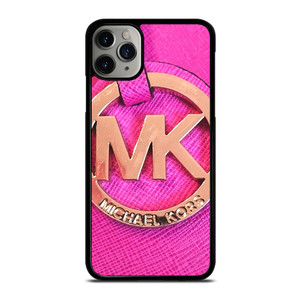MICHAEL KORS MK LOGO PINK GOLD EMBLEM iPhone 11 Pro Max Case Cover