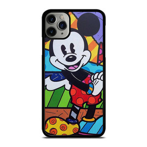MICKEY MOUSE ROMERO BRITTO ART iPhone 11 Pro Max Case Cover