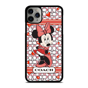 MINNIE MOUSE DISNEY COACH NEW YORK LOGO iPhone 11 Pro Max Case Cover