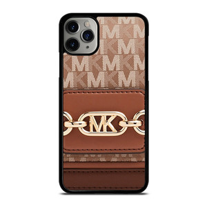 MK MICHAEL KORS LOGO BROWN BAG iPhone 11 Pro Max Case Cover