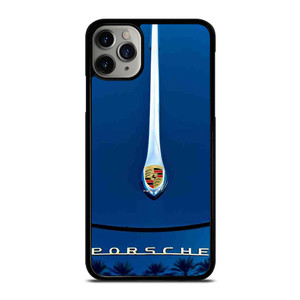 PORSCHE CAR LOGO HOOD EMBLEM iPhone 11 Pro Max Case Cover