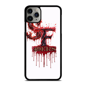 SAN FRANCISCO 49ERS FOOTBALL BLOODY LOGO iPhone 11 Pro Max Case Cover
