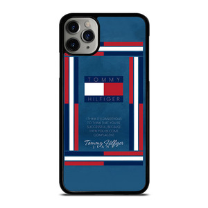 TOMMY HILFIGER LOGO QUOTE iPhone 11 Pro Max Case Cover