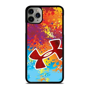 UNDER ARMOUR LOGO COLORFUL PAINT iPhone 11 Pro Max Case Cover