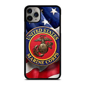 UNITED STATES US MARINE CORPS LOGO FLAG iPhone 11 Pro Max Case Cover