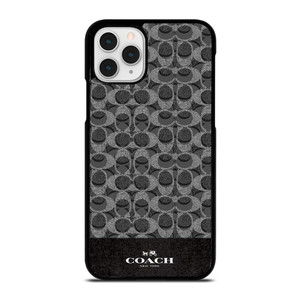 COACH NEW YORK LOGO DARK GREY iPhone 11 Pro Case Cover