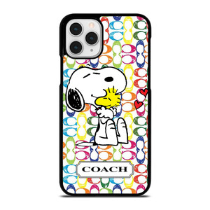 COACH NEW YORK LOGO SNOOPY THE PEANUTS iPhone 11 Pro Case Cover COACH NEW YORK LOGO SNOOPY THE PEANUTS iPhone 11 Pro Case Cover