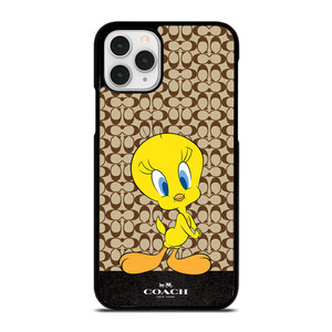 COACH NEW YORK LOGO TWEETY BIRD iPhone 11 Pro Case Cover