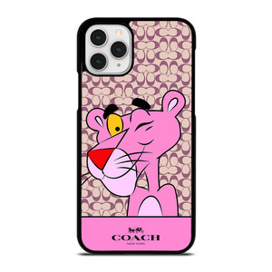 COACH NEW YORK LOGO X PINK PANTHER iPhone 11 Pro Case Cover COACH NEW YORK LOGO X PINK PANTHER iPhone 11 Pro Case Cover