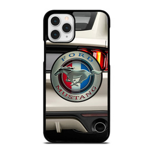 FORD MUSTANG CAR LOGO WHITE iPhone 11 Pro Case Cover