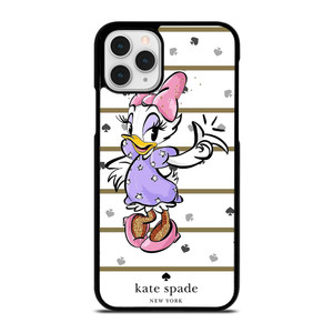 KATE SPADE NEW YORK LOGO DAISY DUCK DISNEY iPhone 11 Pro Case Cover