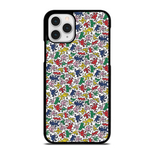 KEITH HARING ART COLORFUL FIGURES iPhone 11 Pro Case Cover