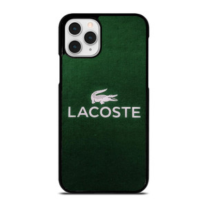 LACOSTE FASHION LOGO GREEN ICON iPhone 11 Pro Case Cover