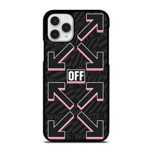OFF WHITE LOGO BLACK PINK iPhone 11 Pro Case Cover OFF WHITE LOGO BLACK PINK iPhone 11 Pro Case Cover