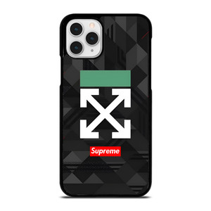 OFF WHITE LOGO SUPREME ICON iPhone 11 Pro Case Cover