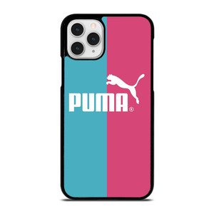 PUMA LOGO BLUE PINK ICON iPhone 11 Pro Case Cover
