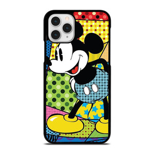 ROMERO BRITTO MICKEY MOUSE ART iPhone 11 Pro Case Cover