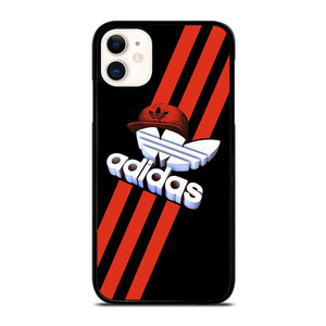 ADIDAS LOGO RED HAT iPhone 11 Case Cover