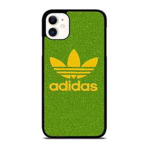 ADIDAS LOGO YELLOW GREEN iPhone 11 Case Cover