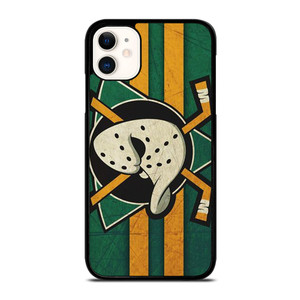 ANAHEIM DUCKS HOCKEY LOGO NHL TEAM ICON iPhone 11 Case Cover