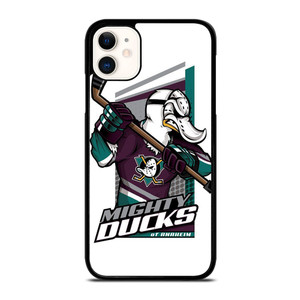 ANAHEIM DUCKS LOGO HOCKEY NHL ICON iPhone 11 Case Cover ANAHEIM DUCKS LOGO HOCKEY NHL ICON iPhone 11 Case Cover