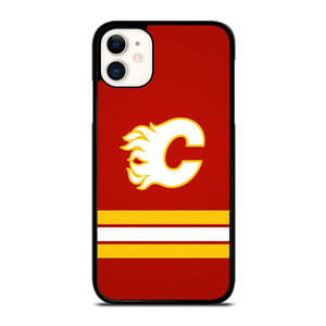CALGARY FLAMES LOGO NHL HOCKEY TEAM ICON iPhone 11 Case Cover CALGARY FLAMES LOGO NHL HOCKEY TEAM ICON iPhone 11 Case Cover