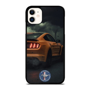 FORD MUSTANG CAR YELLOW iPhone 11 Case Cover