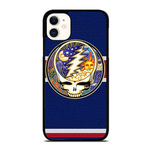 GRATEFUL DEAD BAND SKULL LOGO MOON AND SUN iPhone 11 Case Cover