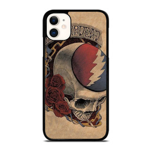 GRATEFUL DEAD SKULL LOGO ART iPhone 11 Case Cover