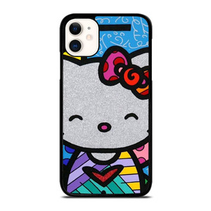 HELLO KITTY ROMERO BRITTO ART iPhone 11 Case Cover