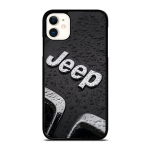 JEEP CAR LOGO UNDER RAIN iPhone 11 Case Cover