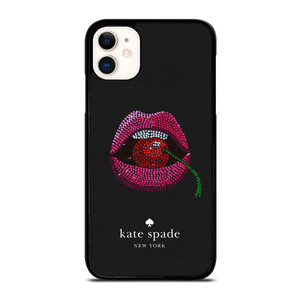 KATE SPADE NEW YORK LIPS AND CHERRY iPhone 11 Case Cover KATE SPADE NEW YORK LIPS AND CHERRY iPhone 11 Case Cover