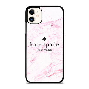 KATE SPADE NEW YORK LOGO PINK MARBLES iPhone 11 Case Cover KATE SPADE NEW YORK LOGO PINK MARBLES iPhone 11 Case Cover