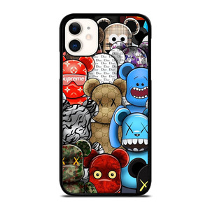 KAWS COLLAGE ICON BRANDS LOGO iPhone 11 Case Cover